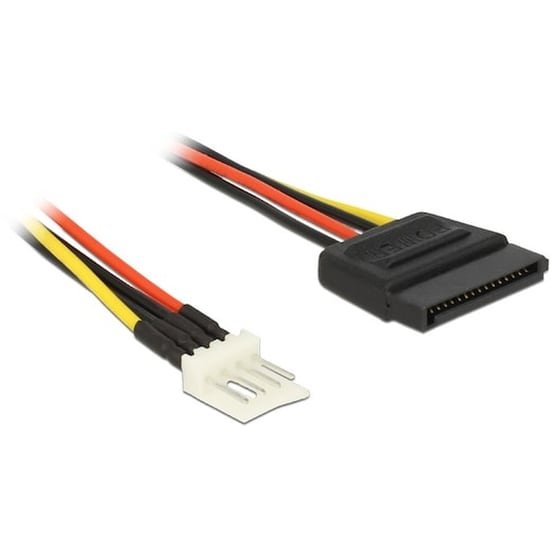 Delock Καλώδιο Ρεύματος Από 4pin Floppy Σε Sata, 0.15m image 0