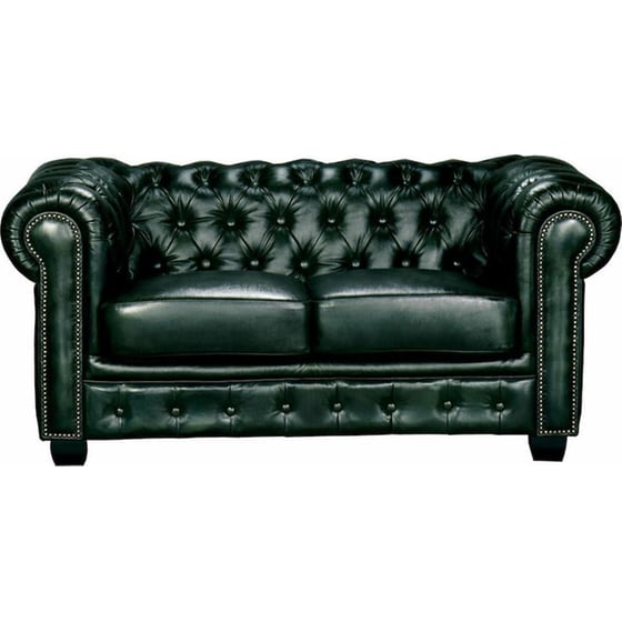 Διθέσιος Καναπές Woodwell Chesterfield-689 Ε9574.23 160x92cm - Πράσινο image 0