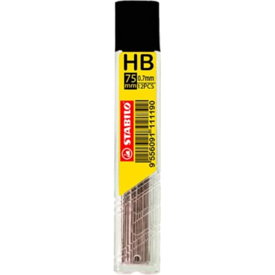 Μύτες Μηχανικού Μολυβιού Stabilo HB 0.7 mm image 0