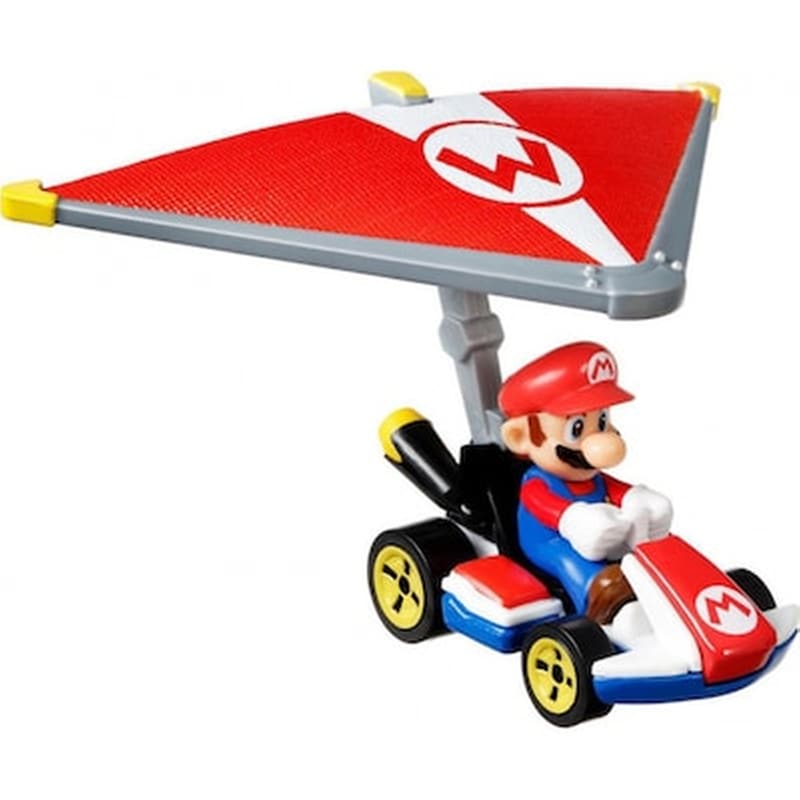 Hot Wheels Mario Kart Με Ανεμόπτερο – Gvd31 Mario