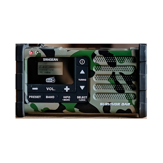 Φορητό Ραδιόφωνο Sangean MMR-88 Dab+ Camouflage - Χακί/Μαύρο image 1