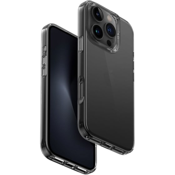 Θήκη Apple iPhone 16 Pro - Uniq Air Fender Protective Clear Case - Smoked image 1