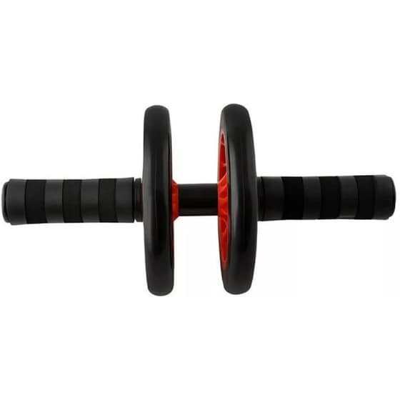 Ρόδα Κοιλιακών Sit-Up Wheel με Στρώμα Γυμναστικής - Μαύρο/ Μπλε image 1