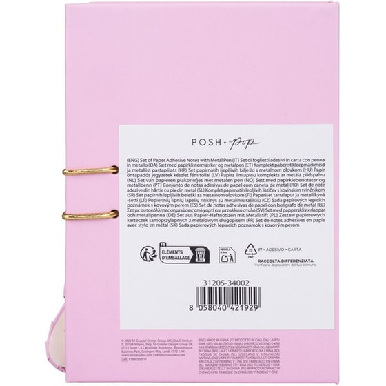 Σημειωματάριο Posh+Pop με Sticky Notes Flowers image 2