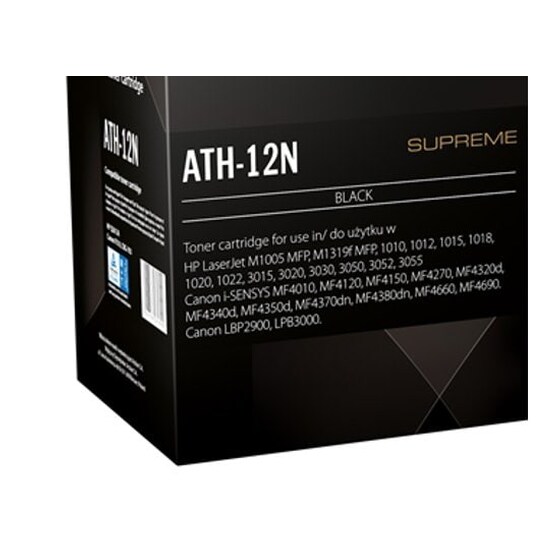 Συμβατό Toner ActiveJet HP Q2612N - Black image 1
