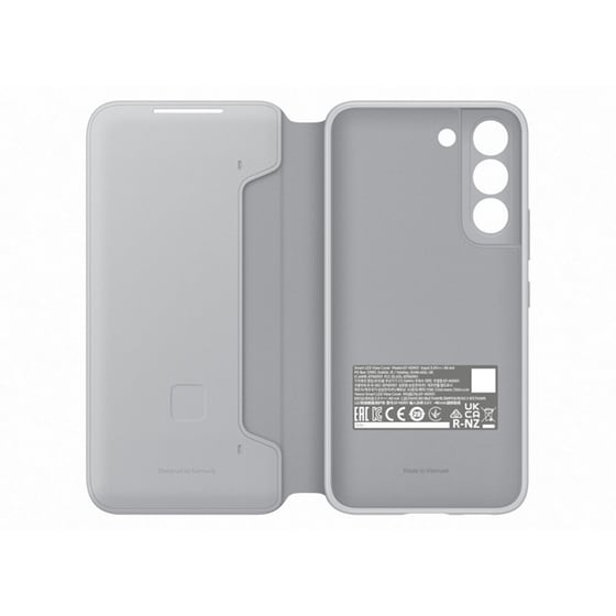 Θήκη Samsung Galaxy S22 - Samsung Smart Led View Cover - Light Grey image 3
