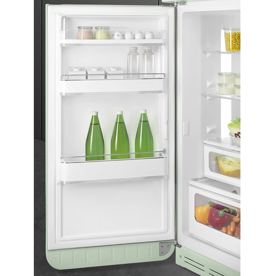 SMEG FAB30LPG5 294 Lt Φυστικί Δίπορτο Ψυγείο image 7