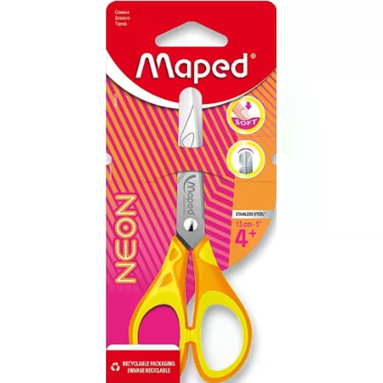 Ψαλίδι Maped Pulse Soft Neon 13cm (1 Τεμάχιο) image 0