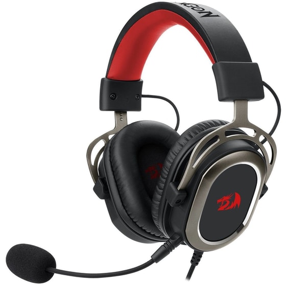 Redragon H710 Helios Gaming Ενσύρματα Ακουστικά USB με RGB Φωτισμό - Μαύρα image 0