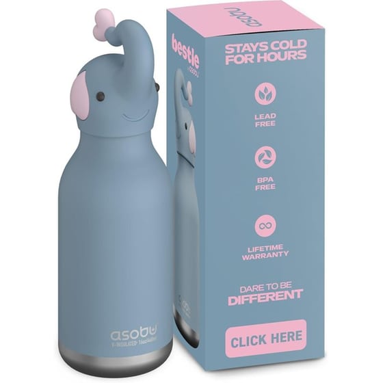 Μπουκάλι Θερμός Asobu Bestie Elephant 460ml image 1
