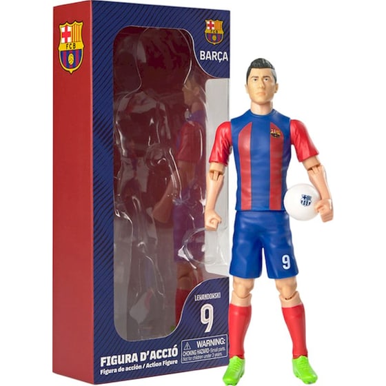 Φιγούρα Banbo Toys Socker FC Barcelona Robert Lewandowski 20cm image 0