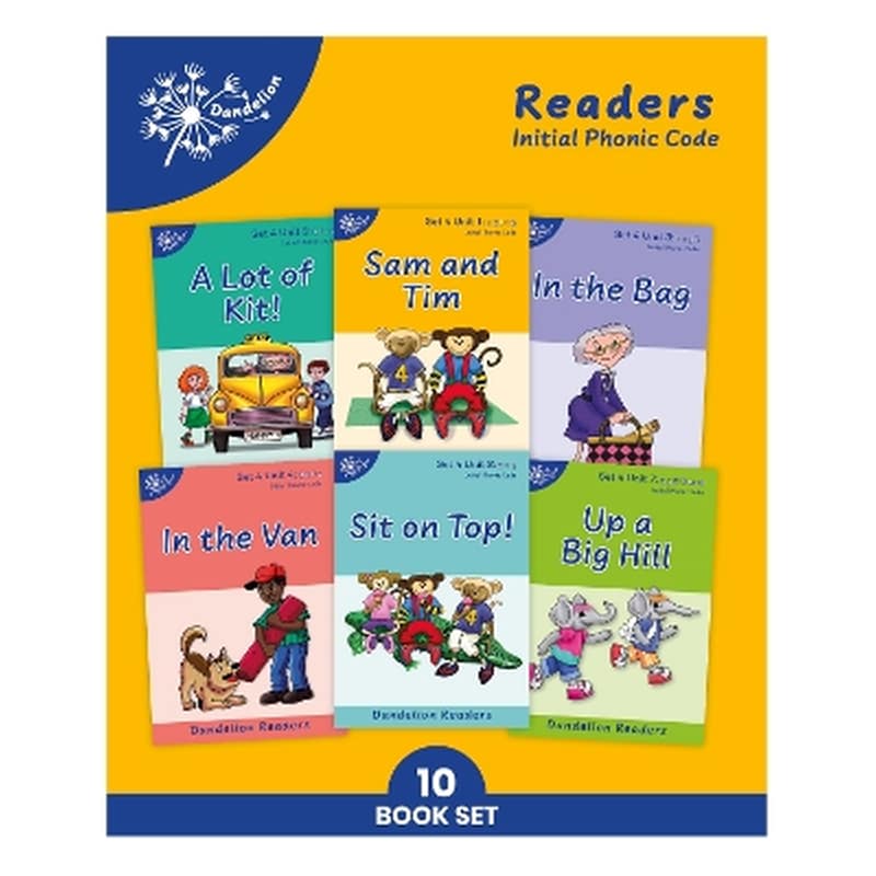 Phonic Books Dandelion Readers Set 4 Units 1-10