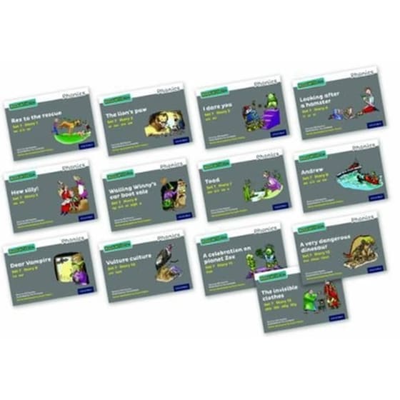 Read Write Inc. Phonics: Grey Set 7 Core Storybooks (Mixed Pack of 13) image 0