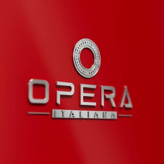 OPERA ITALIANA OFRMC70R Total No Frost 472 Lt Κόκκινο Ψυγειοκαταψύκτης image 6