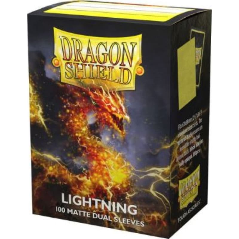 ARCANE TINMEN Dragon Shield Standard Card Sleeves Dual Matte Lightning 100 Τμχ