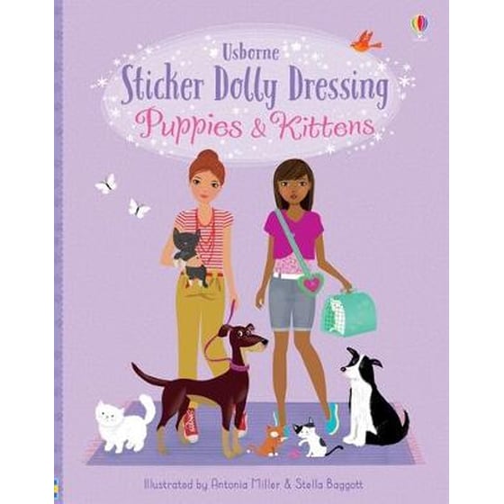 Sticker Dolly Dressing Puppies and Kittens image 0
