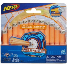 Βελάκια Hasbro Nerf N-strike Accustrike (C0162) 20 Τμχ - Πορτοκαλί/Γκρι