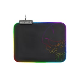 Spirit of Gamer RGB Gaming Mouse Pad 300mm με RGB Φωτισμό Μαύρο