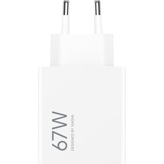 Φορτιστής Πρίζας Xiaomi HyperCharge Power Adapter USB-A 67W - White image 2