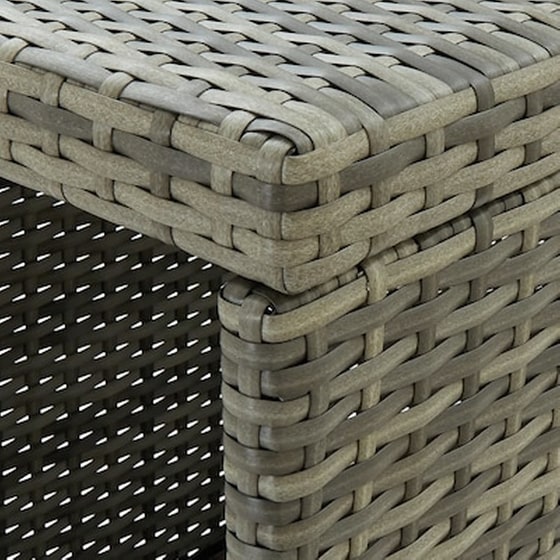 Vidaxl Σετ Επίπλων Μπαρ Κήπου 5 Τεμ. Γκρι Συνθετικό Ρατάν Με Μαξιλάρια image 2