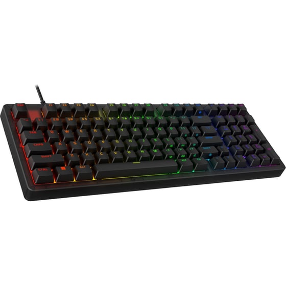 HyperX Origins 2 Gaming Μηχανικό Ενσύρματο 1800 Πληκτρολόγιο με RGB Μαύρο (US) image 1