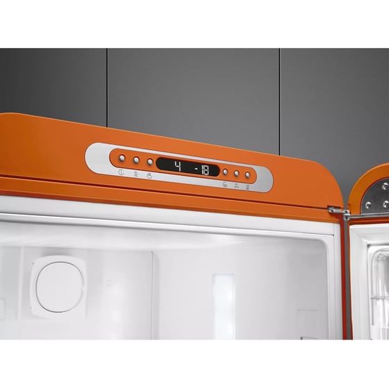SMEG FAB32ROR6 332 Lt Total No Frost Πορτοκαλί Ψυγειοκαταψύκτης image 10