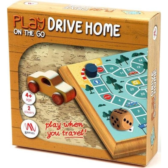 Επιτραπέζιο Παιχνίδι Play On The Go Drive Home image 0