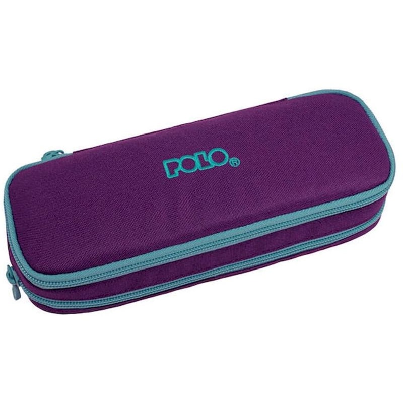 Κασετίνα Οβάλ Polo Duo Box Purple/Light Blue