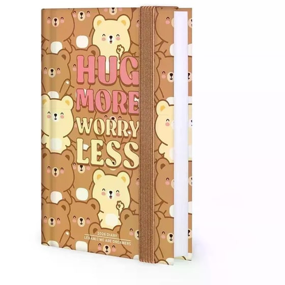 Ημερολόγιo Ημερήσιο Legami 2026 12Μ Small Photo Teddy Bear image 1
