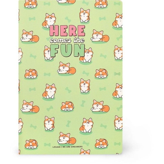Σημειωματάριο Legami Ριγέ Quaderno Large Corgi image 0
