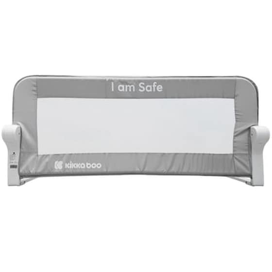 Προστατευτική Μπάρα Κρεβατιού Kikkaboo I Am Safe Grey 102cm image 0
