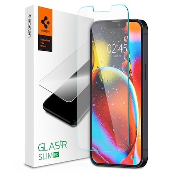 Προστατευτικό οθόνης Apple iPhone 13 Pro Max - Spigen Tempered Glass Glas.tr Slim Hd image 0