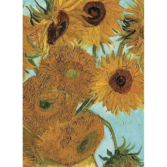 Van Gogh's Sunflowers Notebook image 0