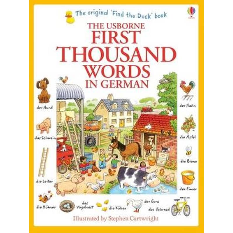 First Thousand Words in German
