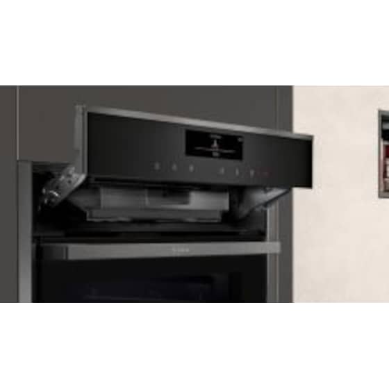 Εντοιχιζόμενος Φούρνος Άνω Πάγκου NEFF B48FT68G1 71 Lt - Μαύρο image 3