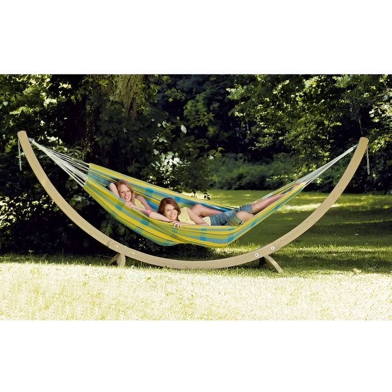 AMAZONAS Βάση Αιώρας Amazonas Troja από Ξύλο 437x160x145cm - Μπεζ