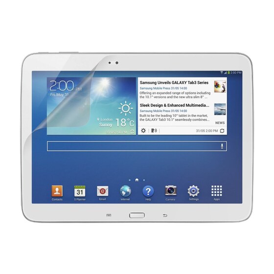 Μεμβράνη οθόνης Samsung Galaxy Tab 3 10.1 - Belkin TrueClear Screen Protector F7P107VF image 0