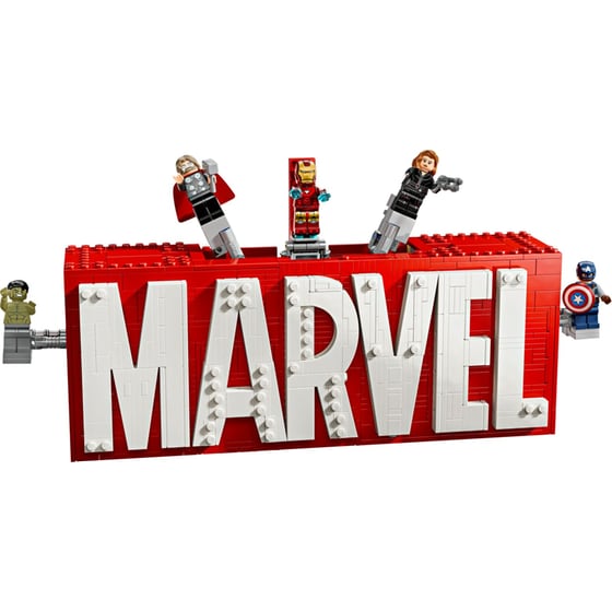 LEGO® MARVEL Logo & Minifigures (76313) image 1