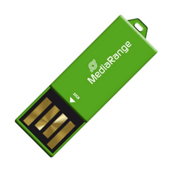 MediaRange 32GB USB 2.0 Stick Πράσινο image 0