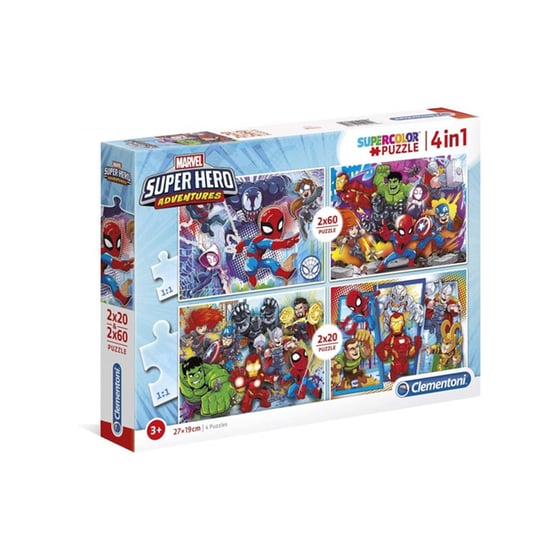 Puzzle 4x puzzle Avengers, 40 - 99 κομμάτια