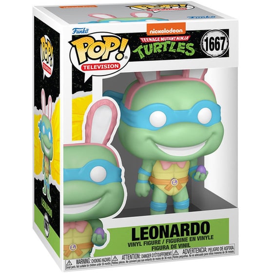 Funko Pop! Television - Teenage Mutant Ninja Turtles - Leonardo #1667 image 1