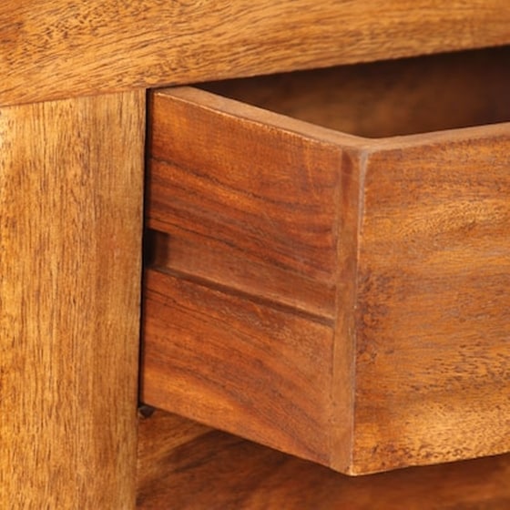 Vidaxl Μπουφές 120 X 30 X 75 Εκ. Από Μασίφ Ξύλο Με Φινίρισμα Sheesham image 3