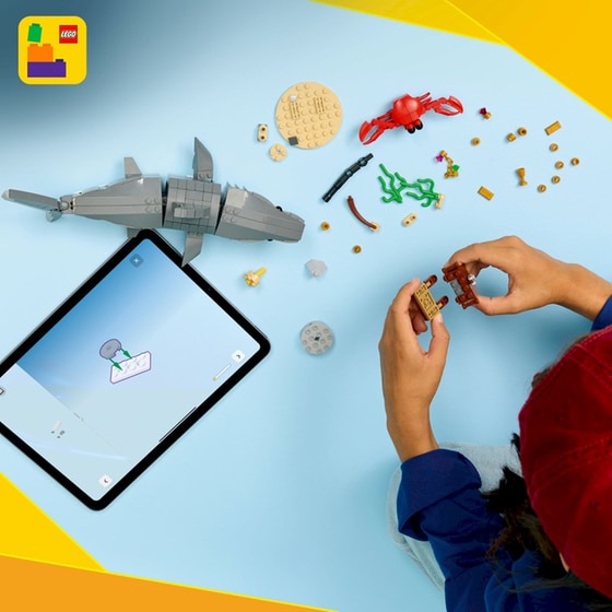 LEGO® Creator Άγριος Καρχαρίας με Σεντούκι Θησαυρού (31381) image 7
