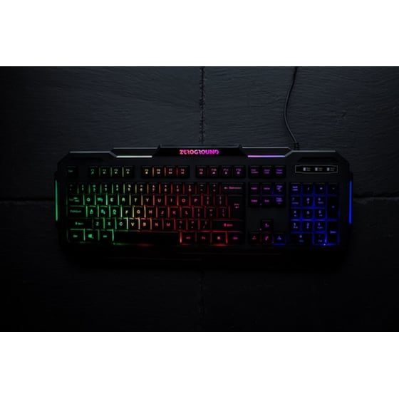 Zeroground KB-1900GUHMS Sumiko Bundle Σετ Gaming Πληκτρολόγιο με Φωτιζόμενα πλήκτρα & Ποντίκι (US) image 3