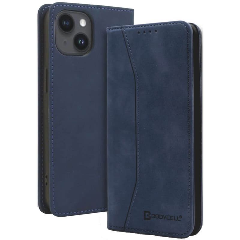 BODYCELL ΘήκηApple iPhone 15 Plus - Bodycell Book Case - Blue