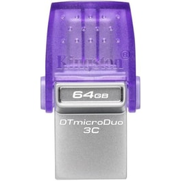 Kingston DataTraveler 64GB USB 3.2 Type-C - Μωβ
