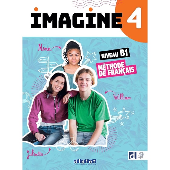 Imagine 4 Eleve - Niv. B1 - Livre + didierfle.app image 0