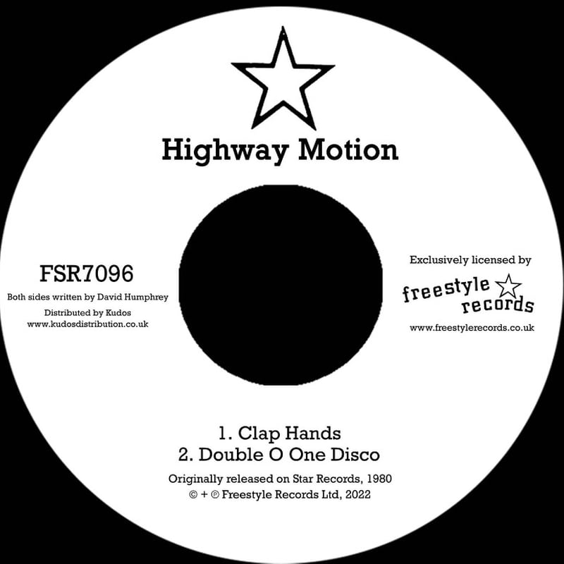 Clap Hands / Double O One Disco (LP7)