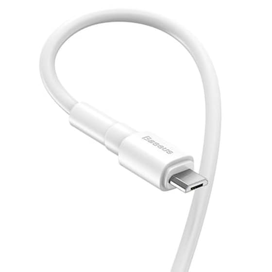 Baseus Durable Usb Cable / Micro Usb 2.4a 1m White (camsw-02) image 4
