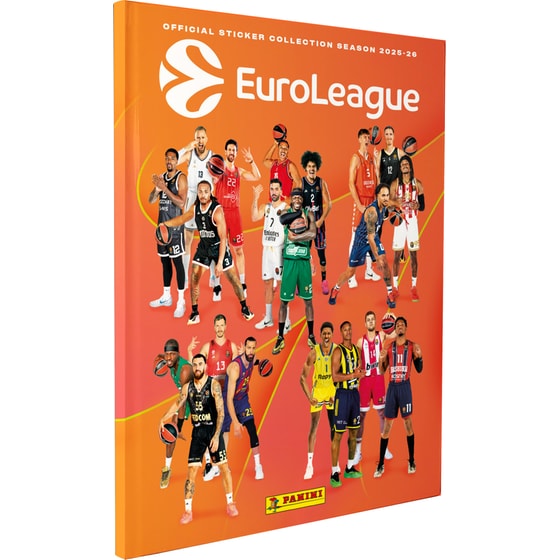 Panini Άλμπουμ EuroLeague 2025-2026 με Σκληρό Εξώφυλλο (PA.AL.EL.526) image 0